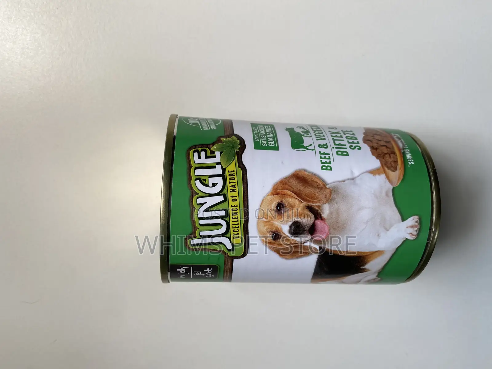 Jungle Jungle Adult/Puppy Beef and Veggie Canned Food