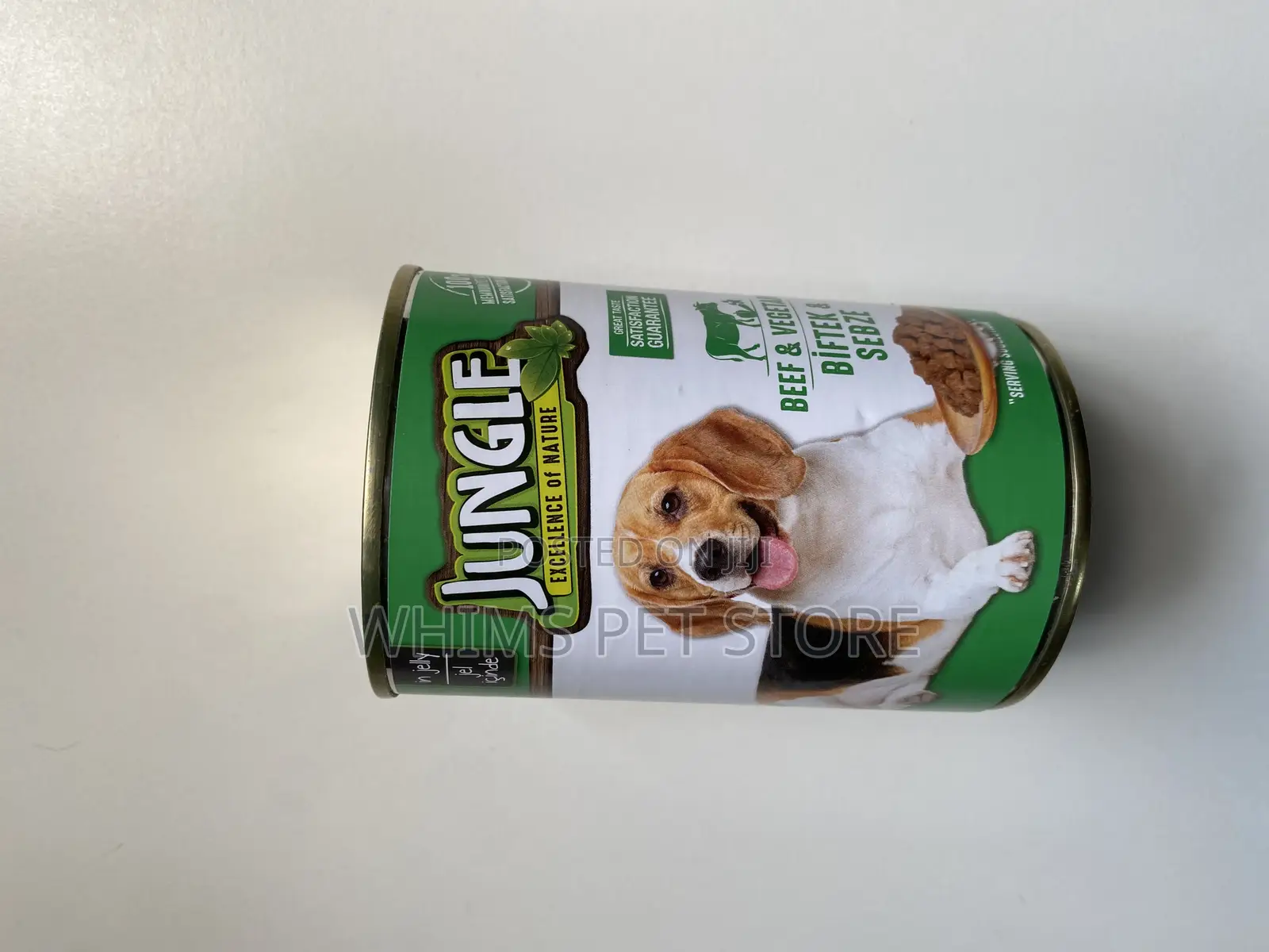 Jungle Jungle Adult/Puppy Beef and Veggie Canned Food