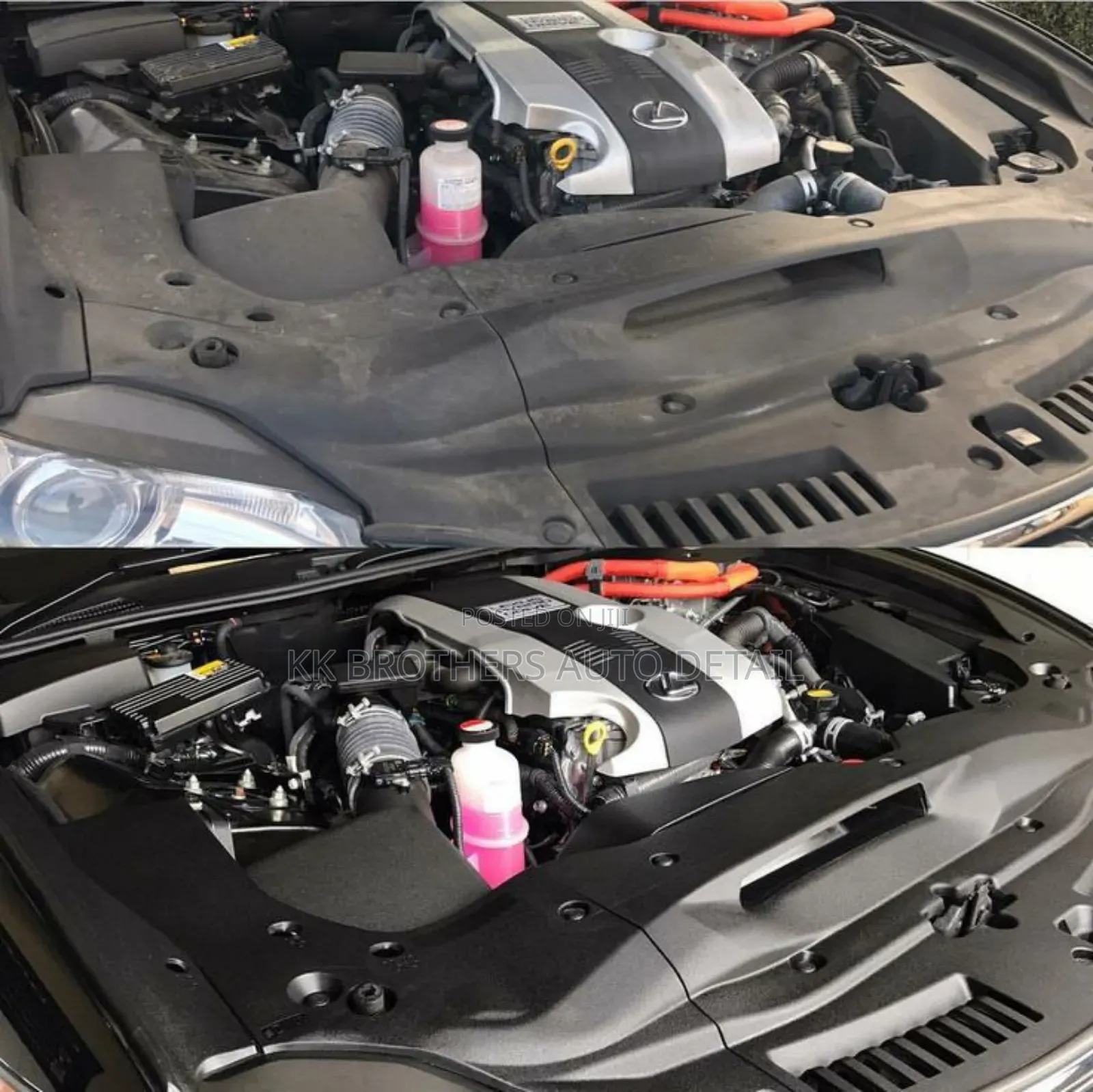 Waterless Engine Wash