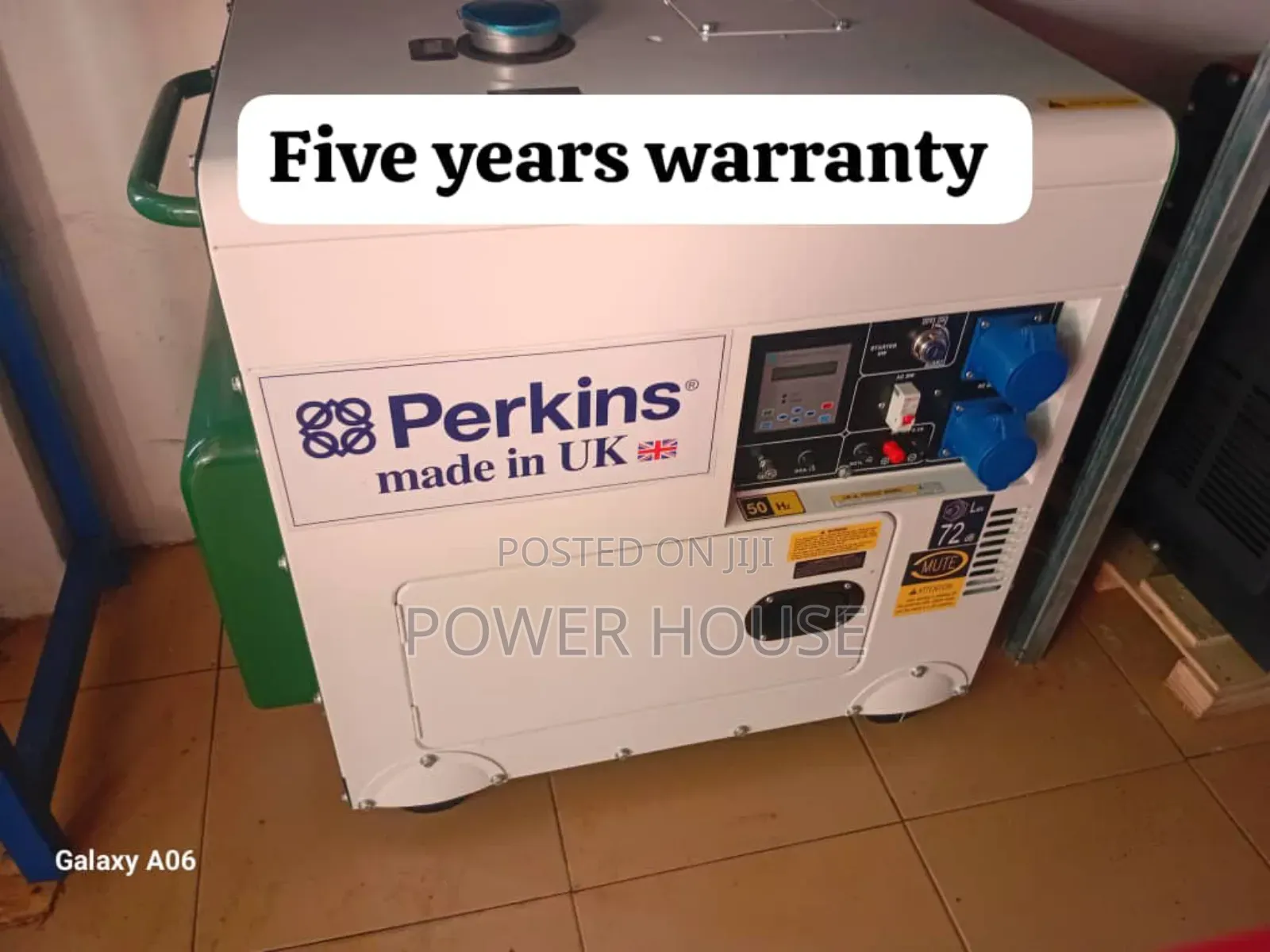 Constant Power 16500watts 15kva Perkins Diesel Genset