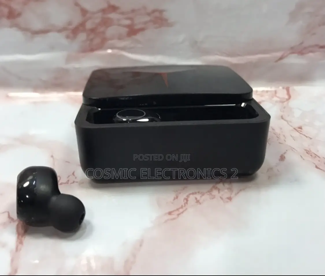 M90 Wireless Earbuds With Inbuilt Power Bank.