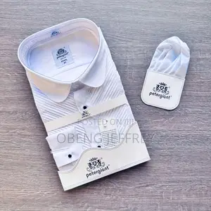 Quality Petergiant Men’S Dinner Shirts White