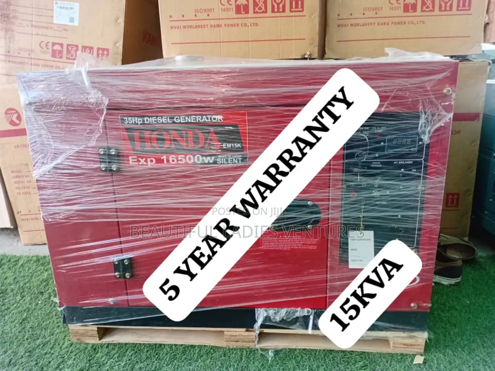 Elementary Start 15kva Honda Diesel Genset 15kva Genset