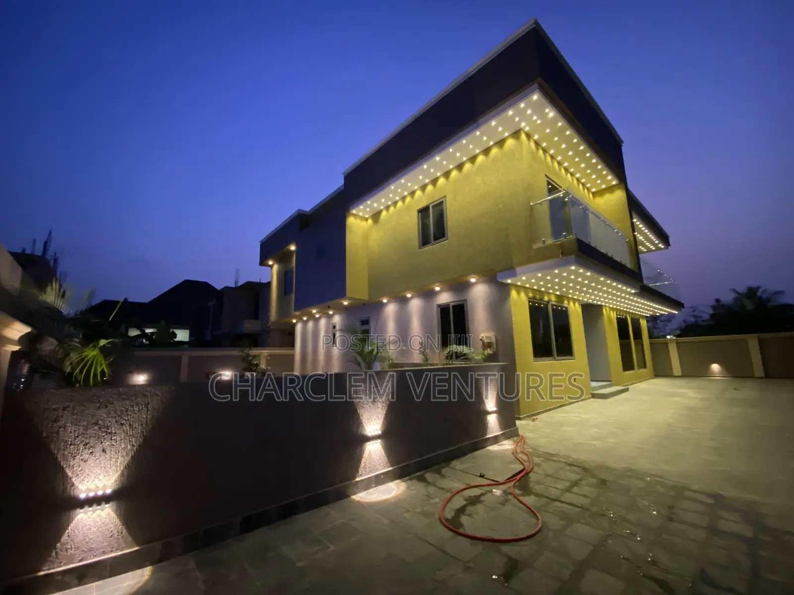 Furnished 4bdrm House in Charclem Ventures, Ashaley Botwe for sale