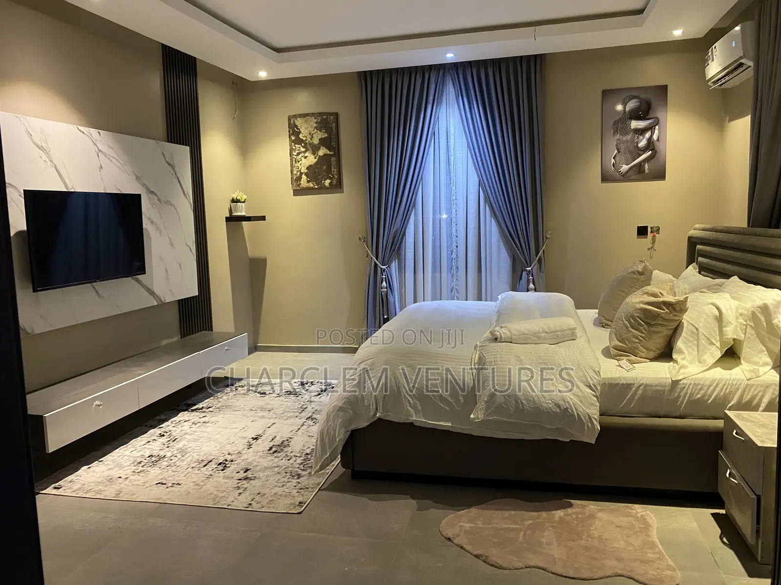 Furnished 4bdrm House in Charclem Ventures, Ashaley Botwe for sale