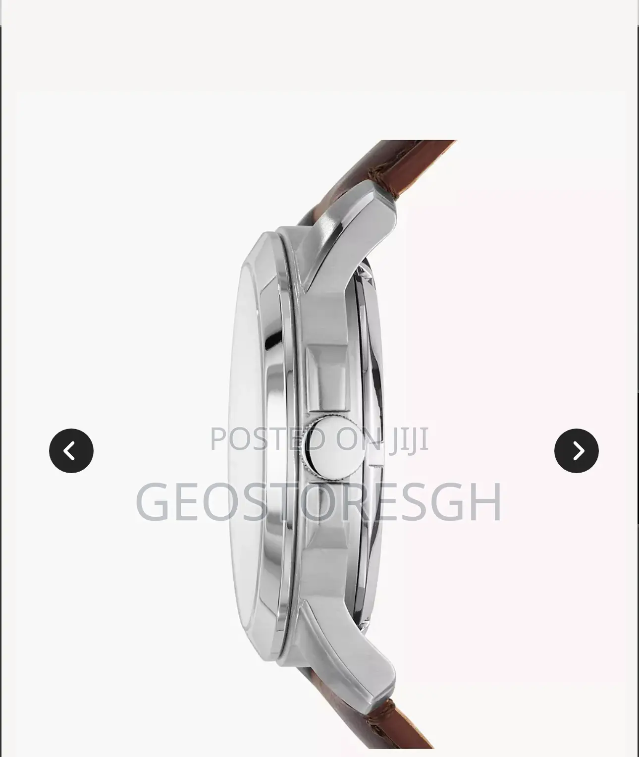 Grant Automatic Dark Brown Leather Watch