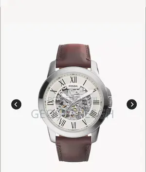 Photo - Grant Automatic Dark Brown Leather Watch