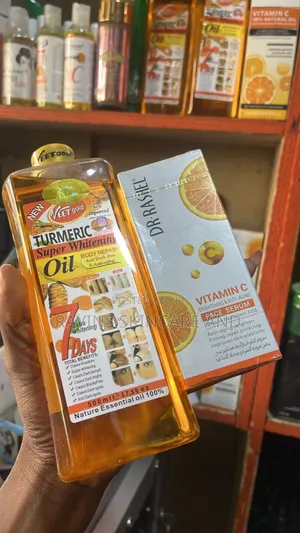 Facecream + Body Oil: Veetgold + Dr Rashel