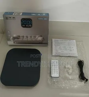 Led Sound-Activated Clock With Temperature Display