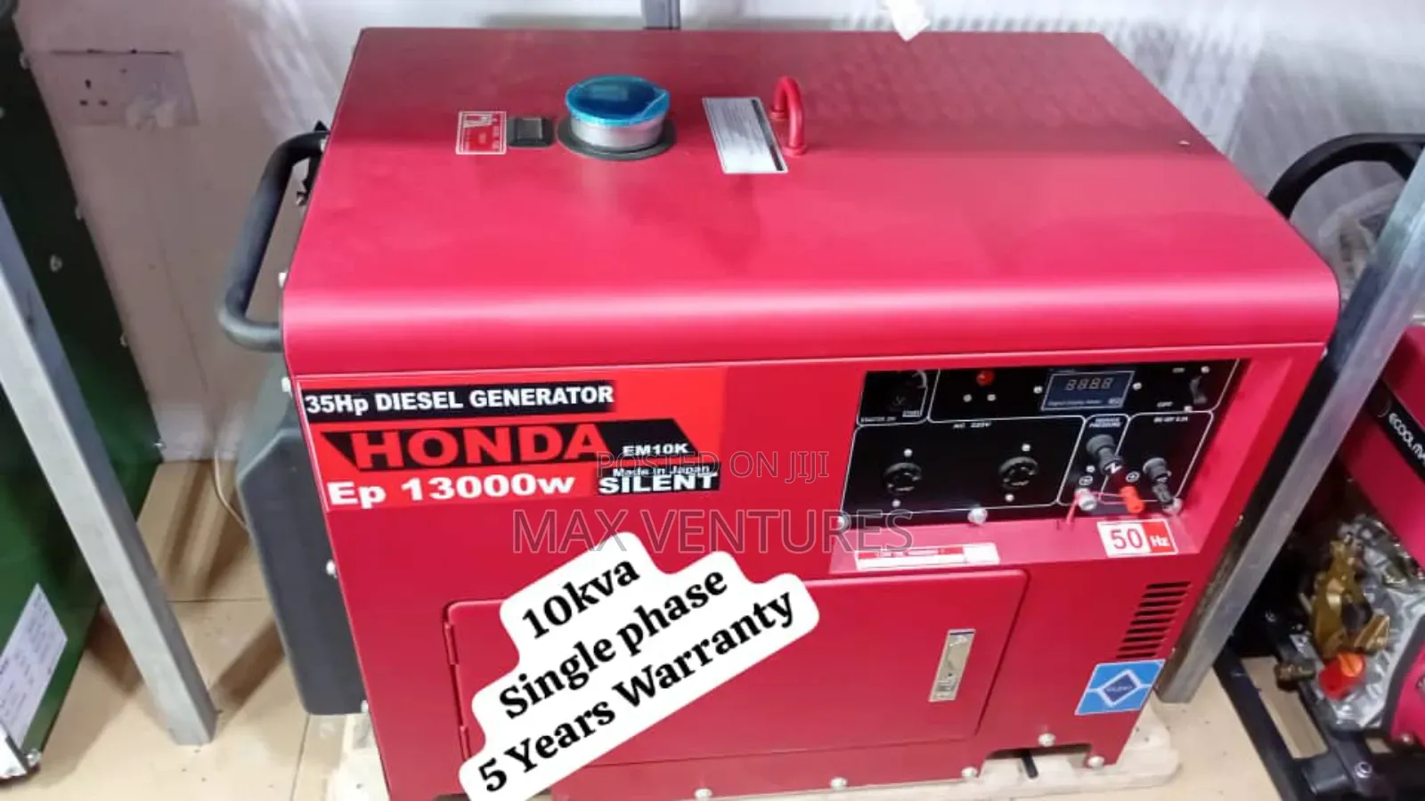 Honda 10kva Premium Diesel Powered Generator