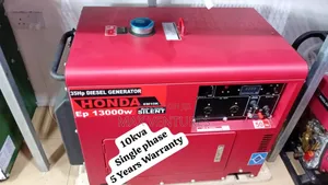 Honda 10kva Premium Diesel Powered Generator