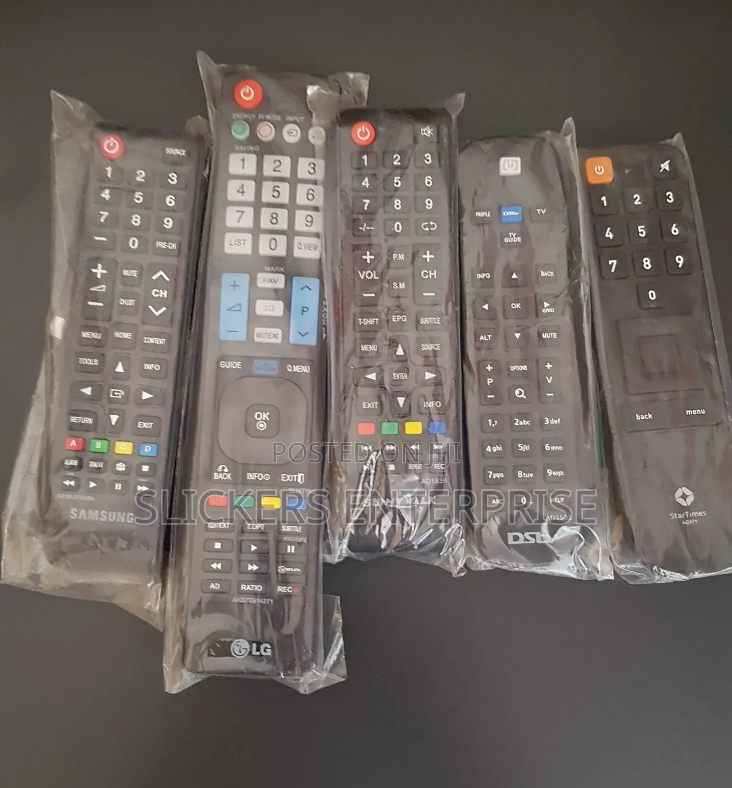 Startimes/ DSTV/ TCL/ Samsung/ Lg Remote Control Replacement