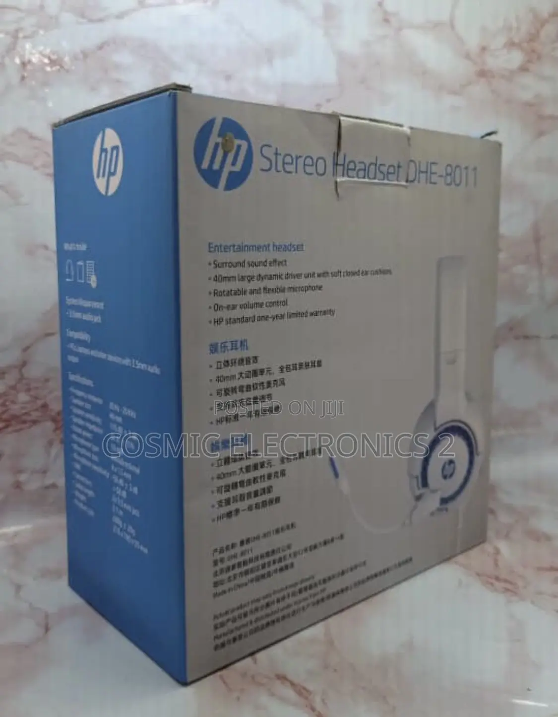 Hp Stereo Headset Dhe-8011 With Microphone