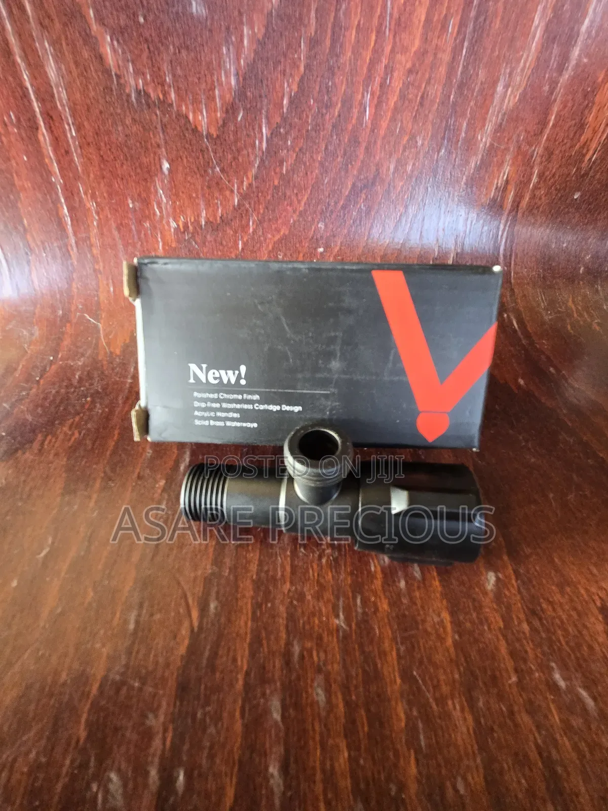 Angle Valve Black