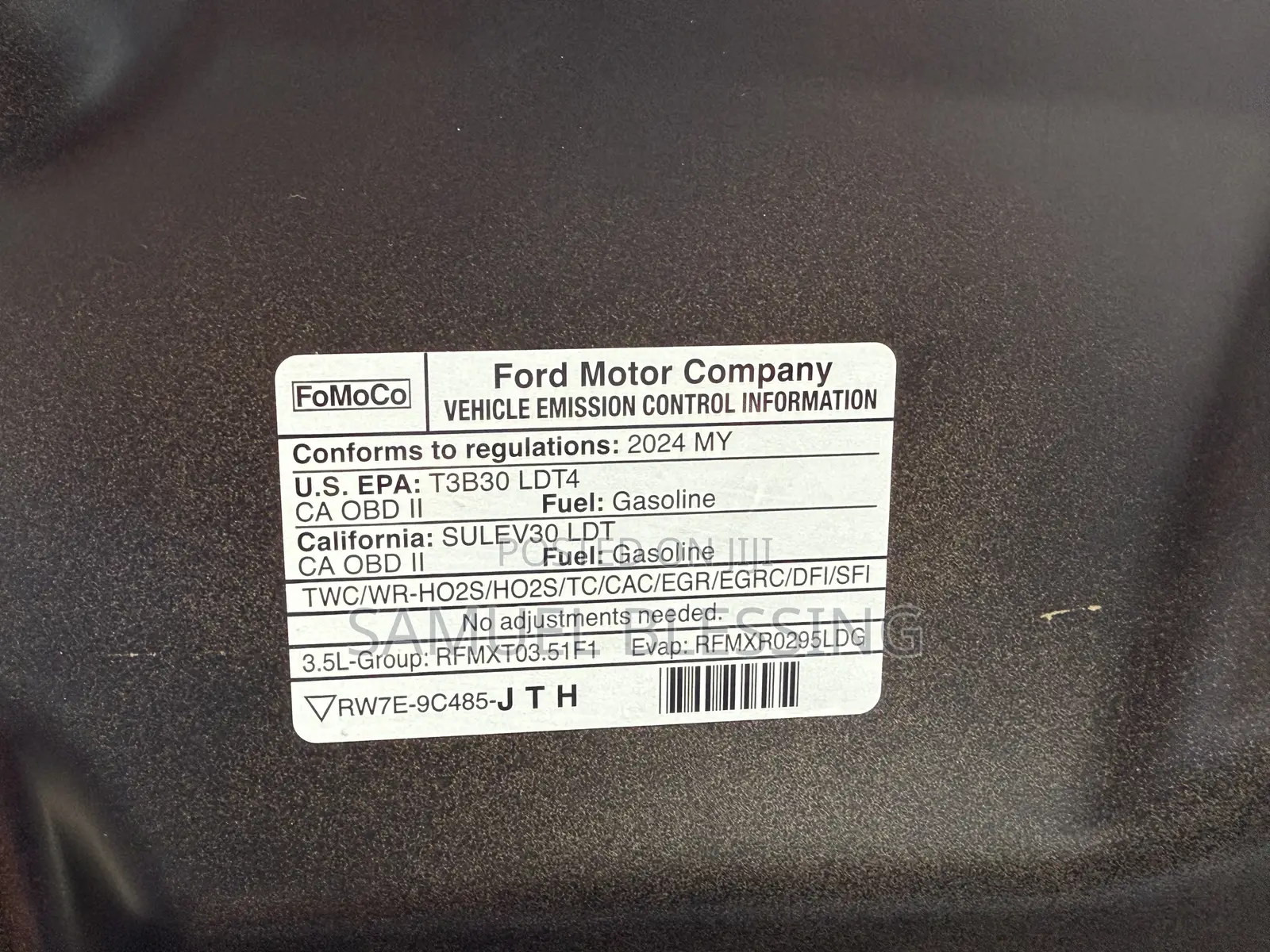 Ford F-150 LARIAT 2024 Black