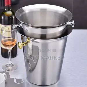Stainless Steel Champagne Bucket 5l