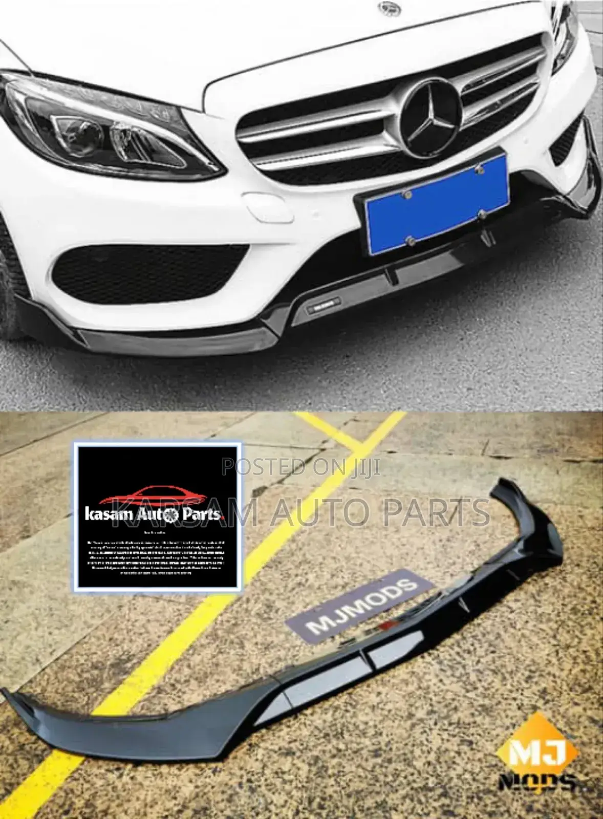 Benz C300 Bumper Lip Only