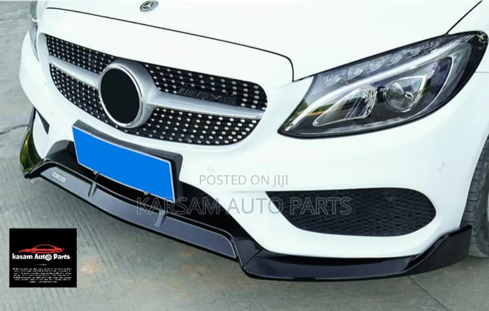Benz C300 Bumper Lip Only