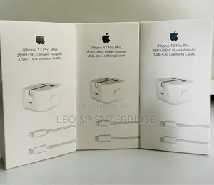 20w iPhone Type C Charger (150) and Cable (30ghc)