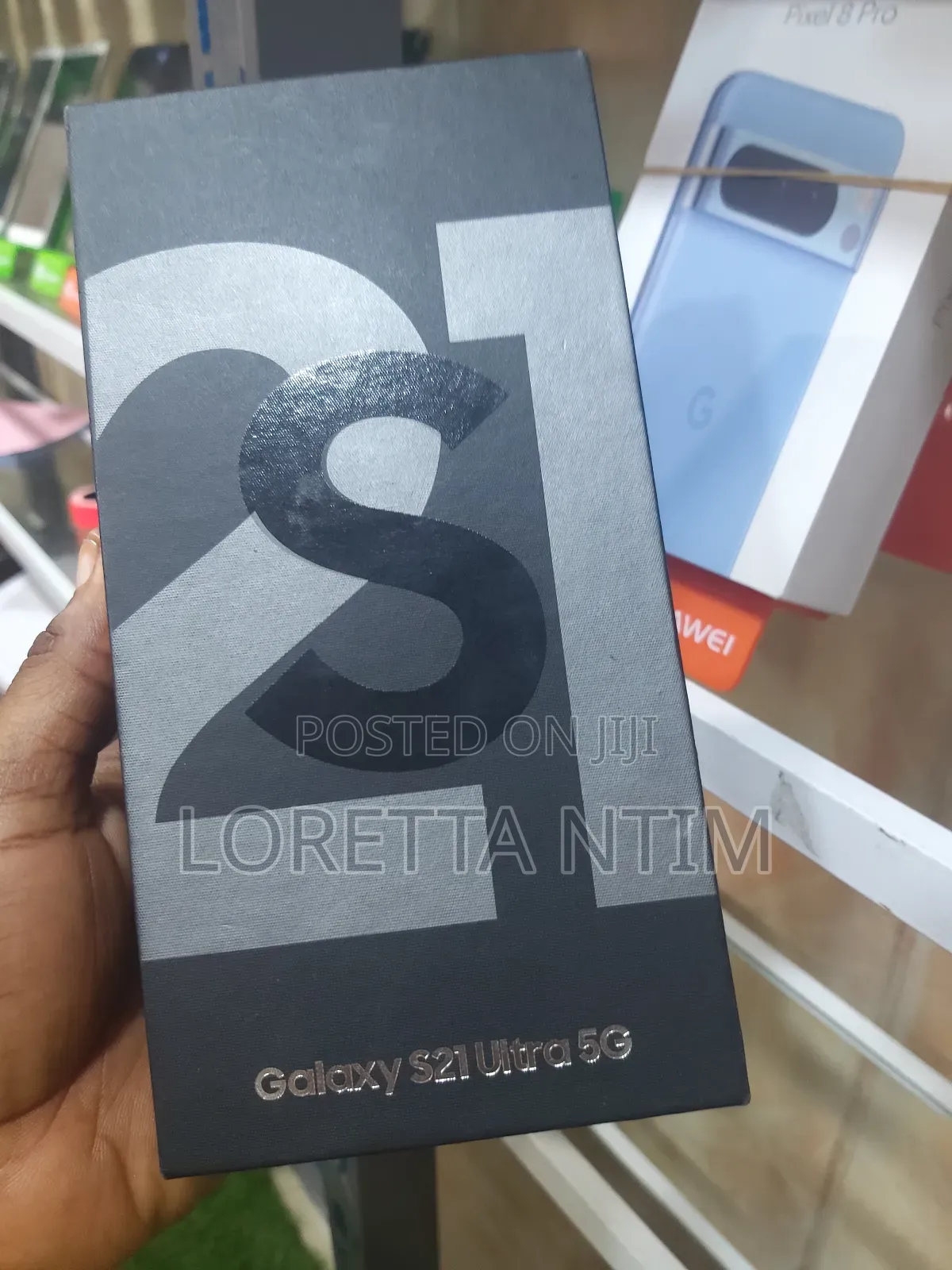New Samsung Galaxy S21 Ultra 5G 128 GB Black