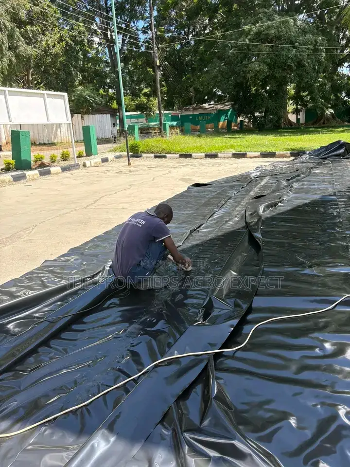 Hdpe Geomembran Dam Liner (400microns)