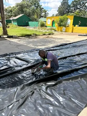 Hdpe Geomembran Dam Liner (400microns)