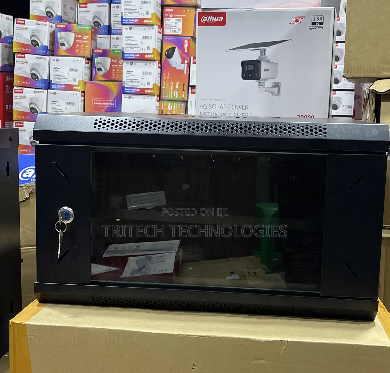 Hikview 6u Cabinet 530x400x200 Complete With Fan Tral ++ Pdu