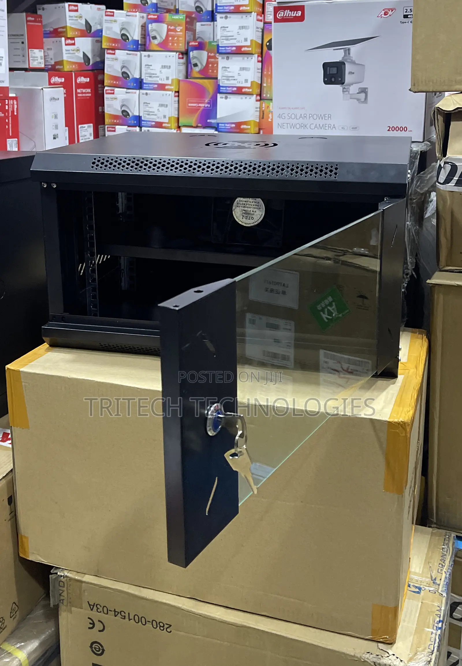 Hikview 6u Cabinet 530x400x200 Complete With Fan Tral ++ Pdu