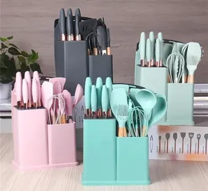 19 PCS Set of Silicone Kitchen Utensil