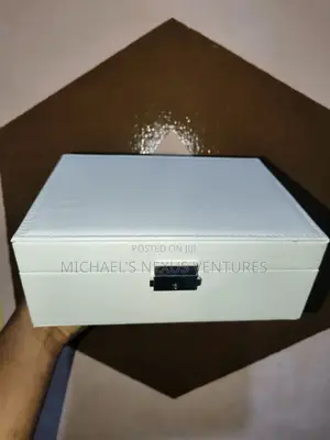 Jewelry Box With a Lock and a Key