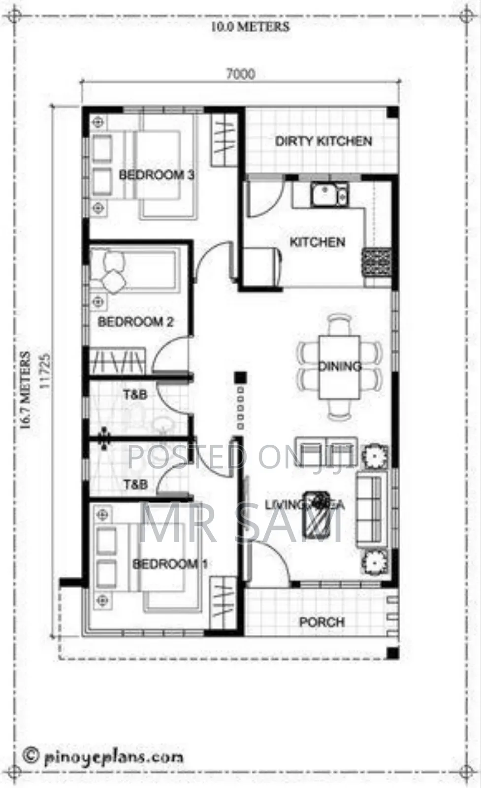 3bdrm House in Sam Properties, Awutu Senya East Municipal for sale