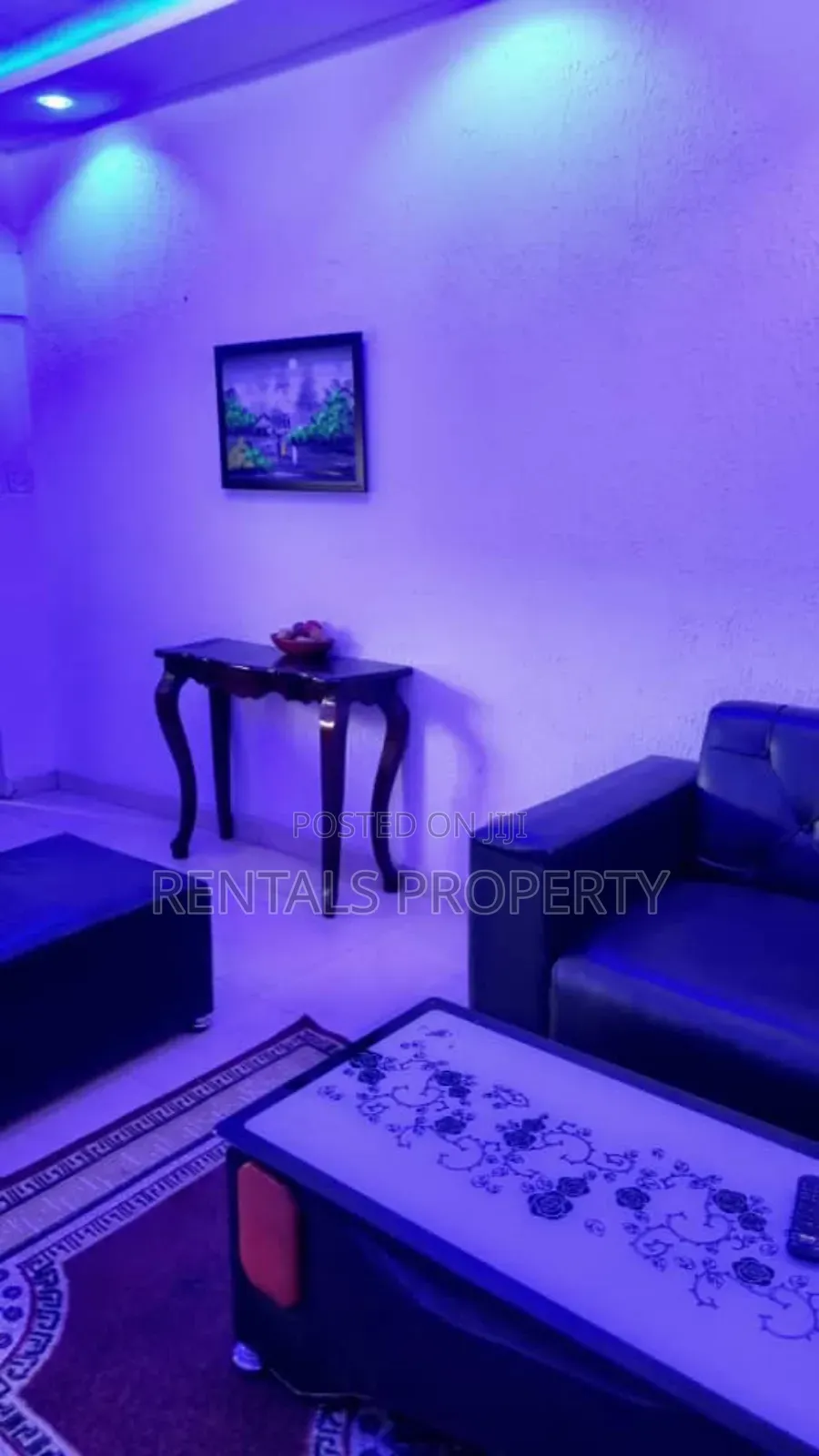 Furnished 1bdrm Block of Flats in Adenta for rent