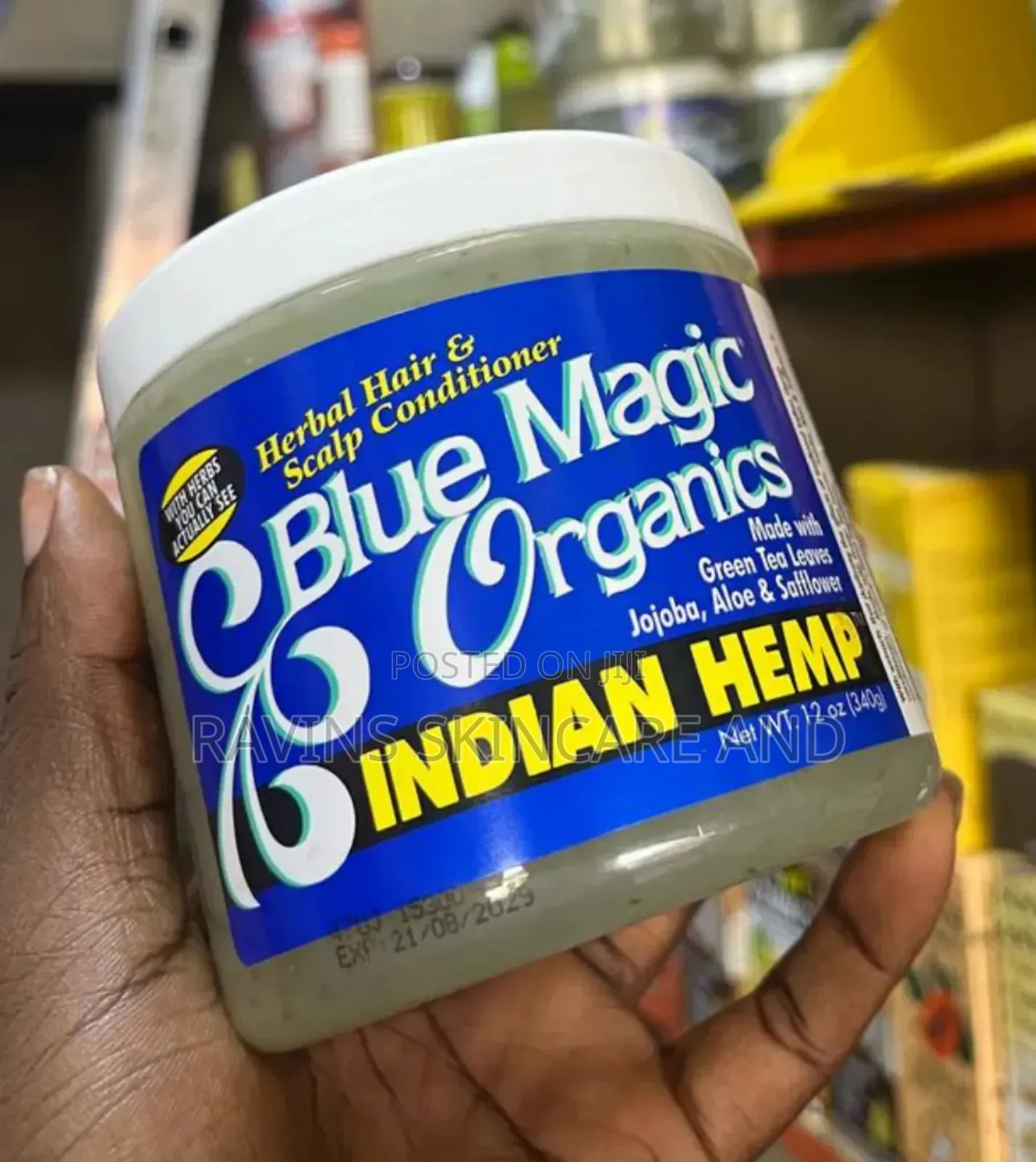 Blue Magic Indian Hemp Hair Cream