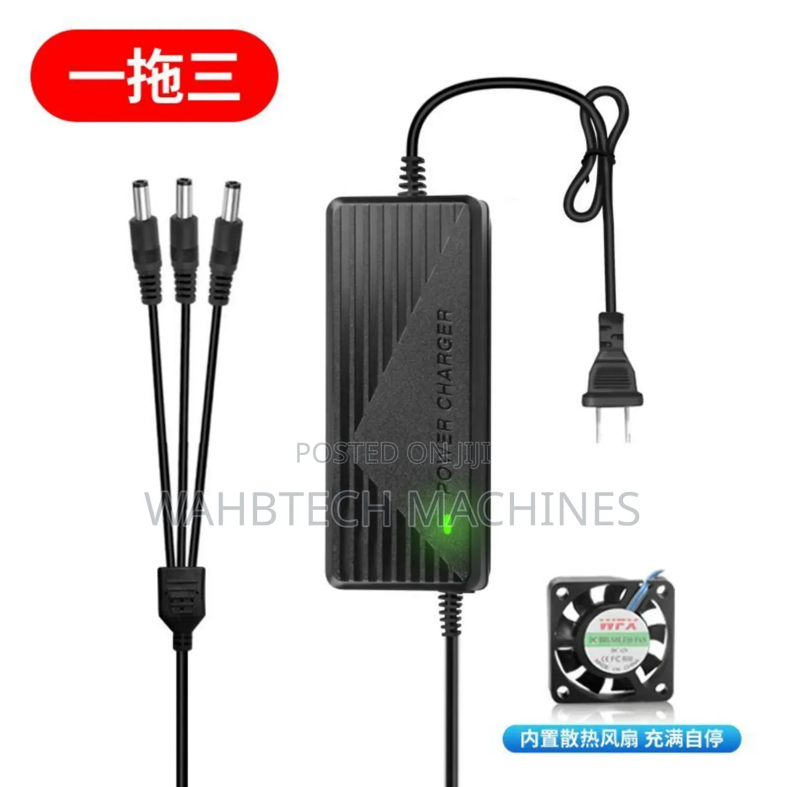 3in1 Lithium Battery Charger for Car Wash and Drill Mac
