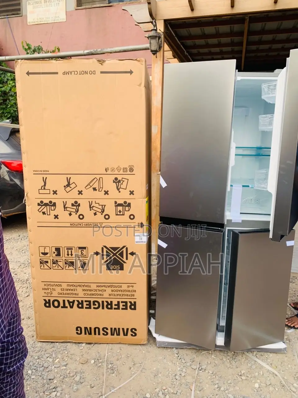 Energy Sufficient Samsung Side by Side Electric Fridge.