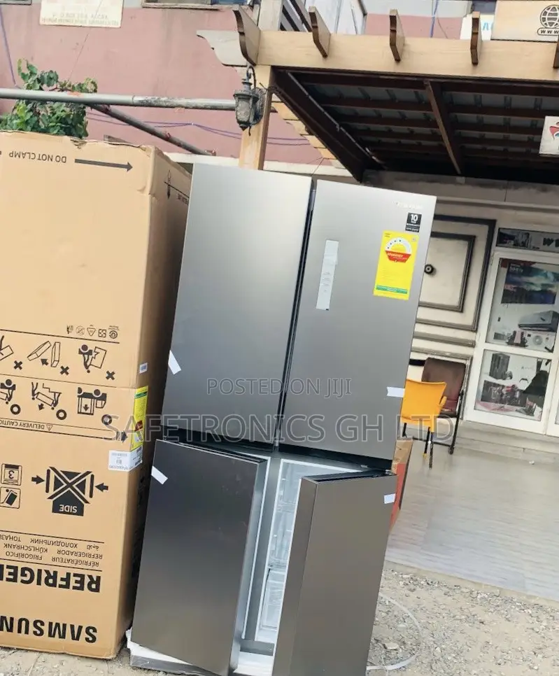 Lockable Fast Samsung 4 Doos Grey Sidebyside New Fridge