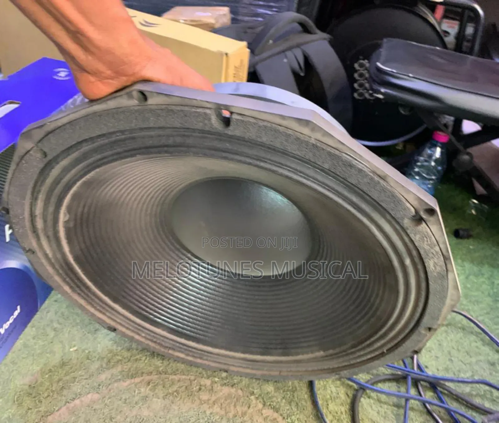 Jac Pair of 18inches Single Magnet Naked Speakers (3000watt)