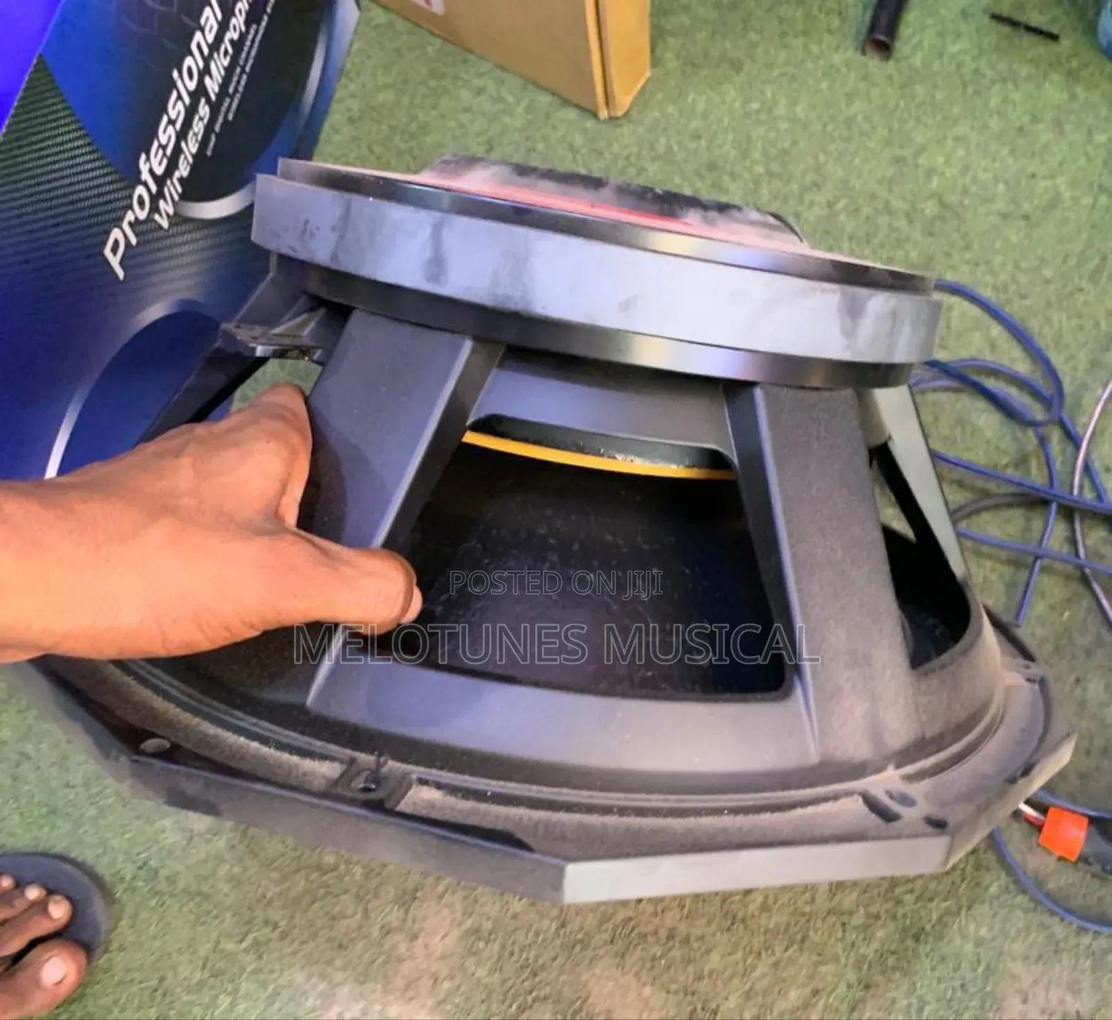 Jac Pair of 18inches Single Magnet Naked Speakers (3000watt)