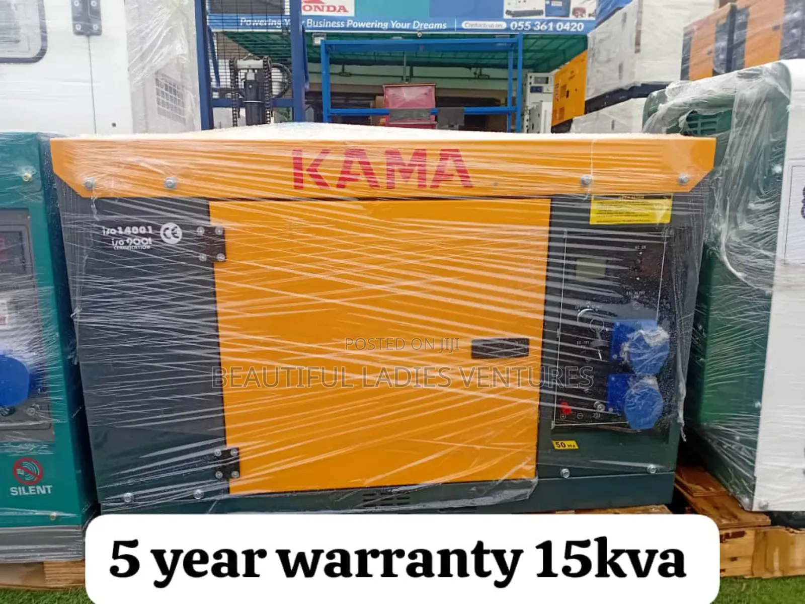 Precision-Engineered 15kva Kama Diesel Generator 15kw