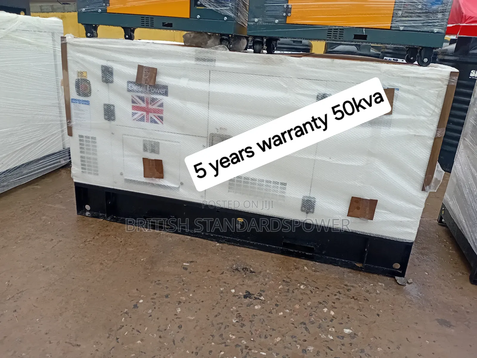 Highly Warranted 50kva Silent Diesel Generator