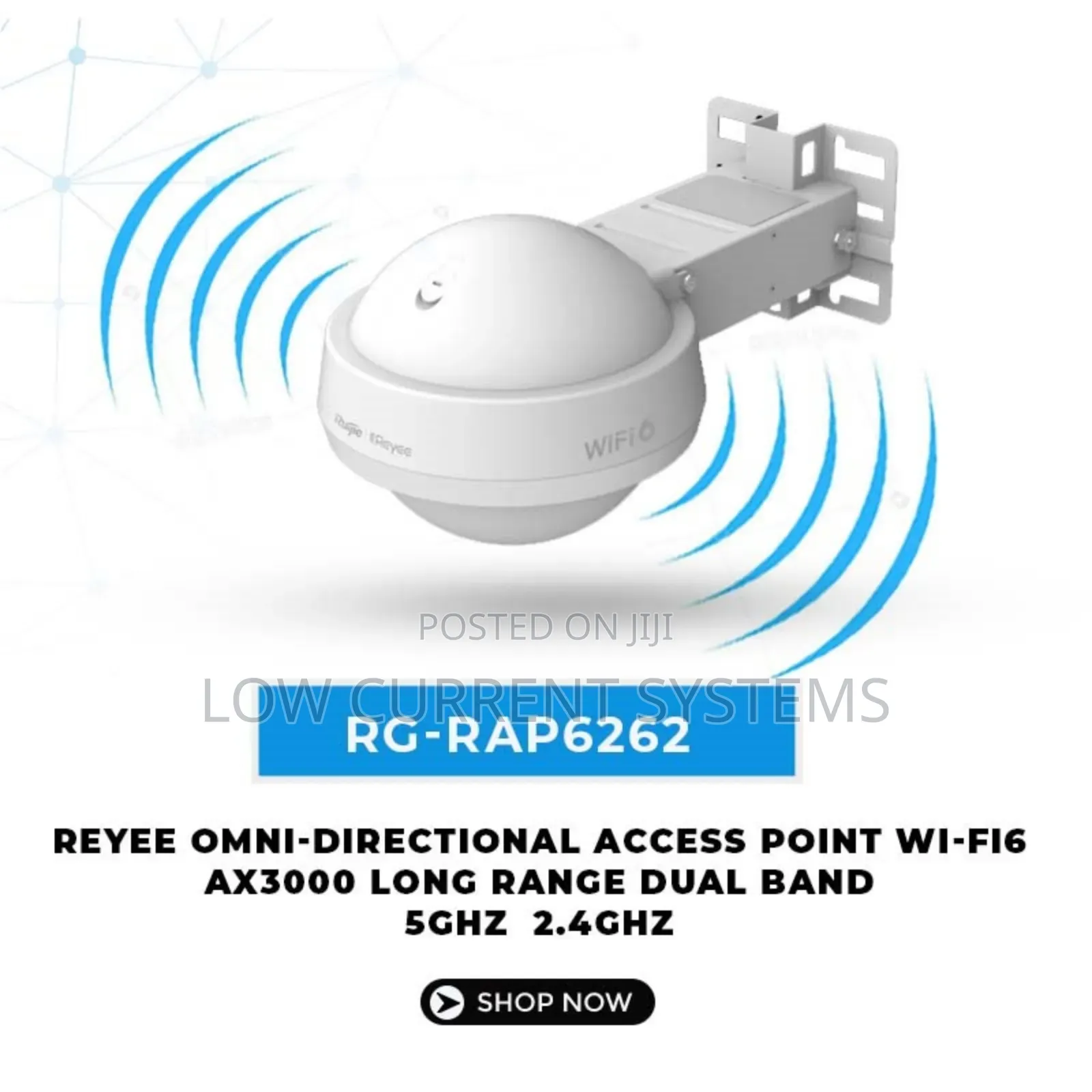 Ruijie Access Point Omni Directional Wifi 6 Outdoor Ax3000