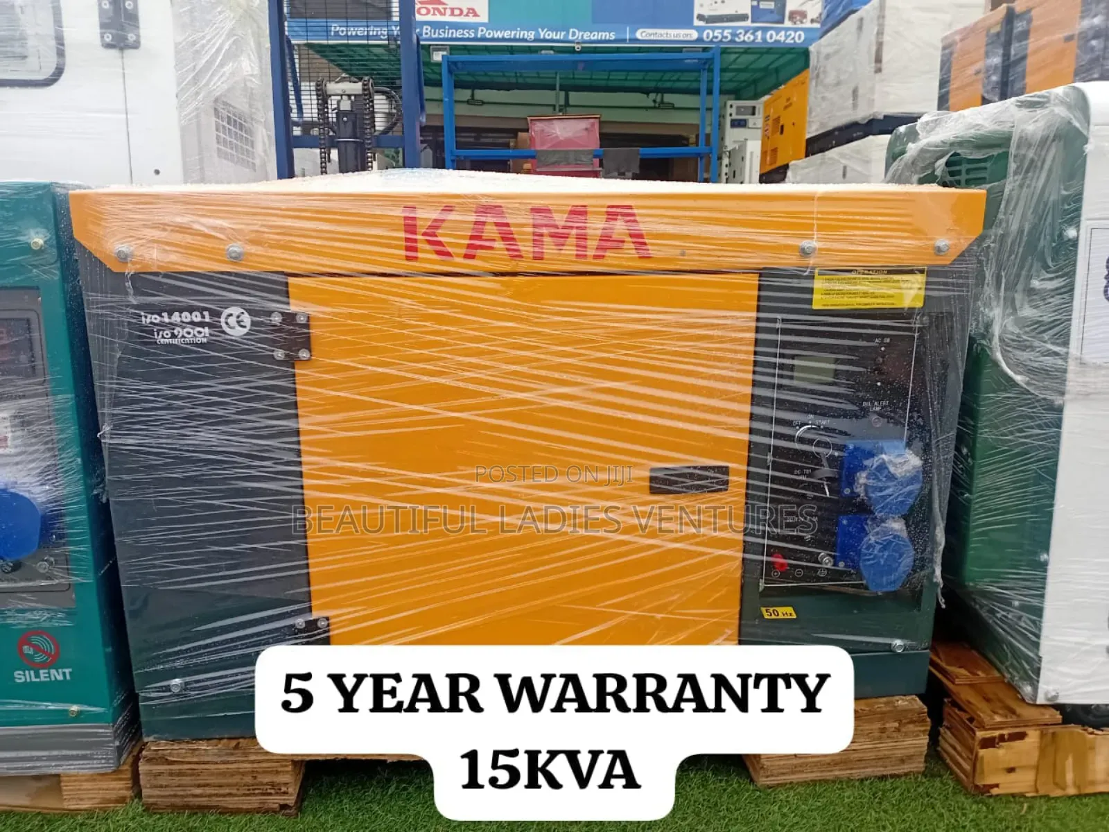 Streamlined 15kva 15000watts Perkins Diesel Genset 15kva Uk
