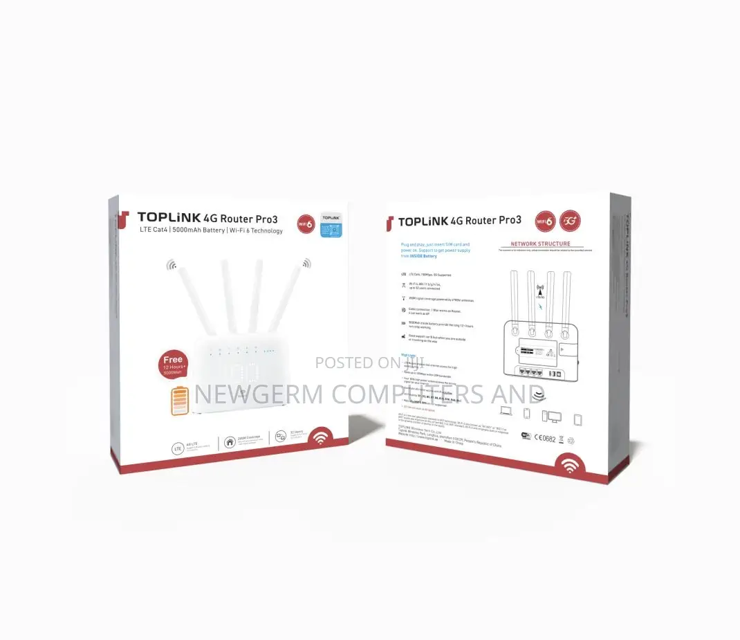 Toplink 5g/4g Universal Router Pro3 Wifi 6