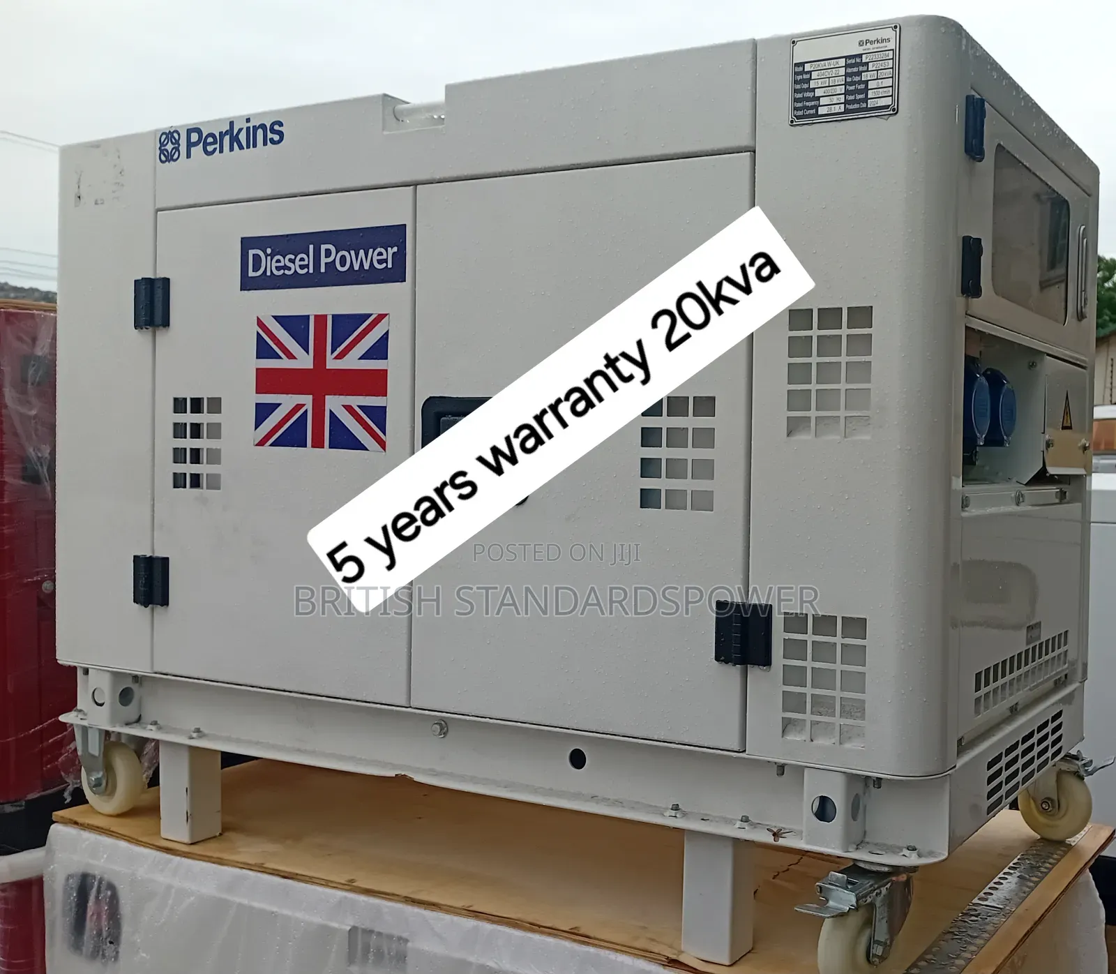 Hybrid Power Supply 20kva Diesel Generator