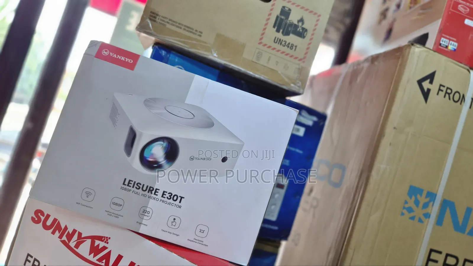 Testifying Vankyo Projector E30bt