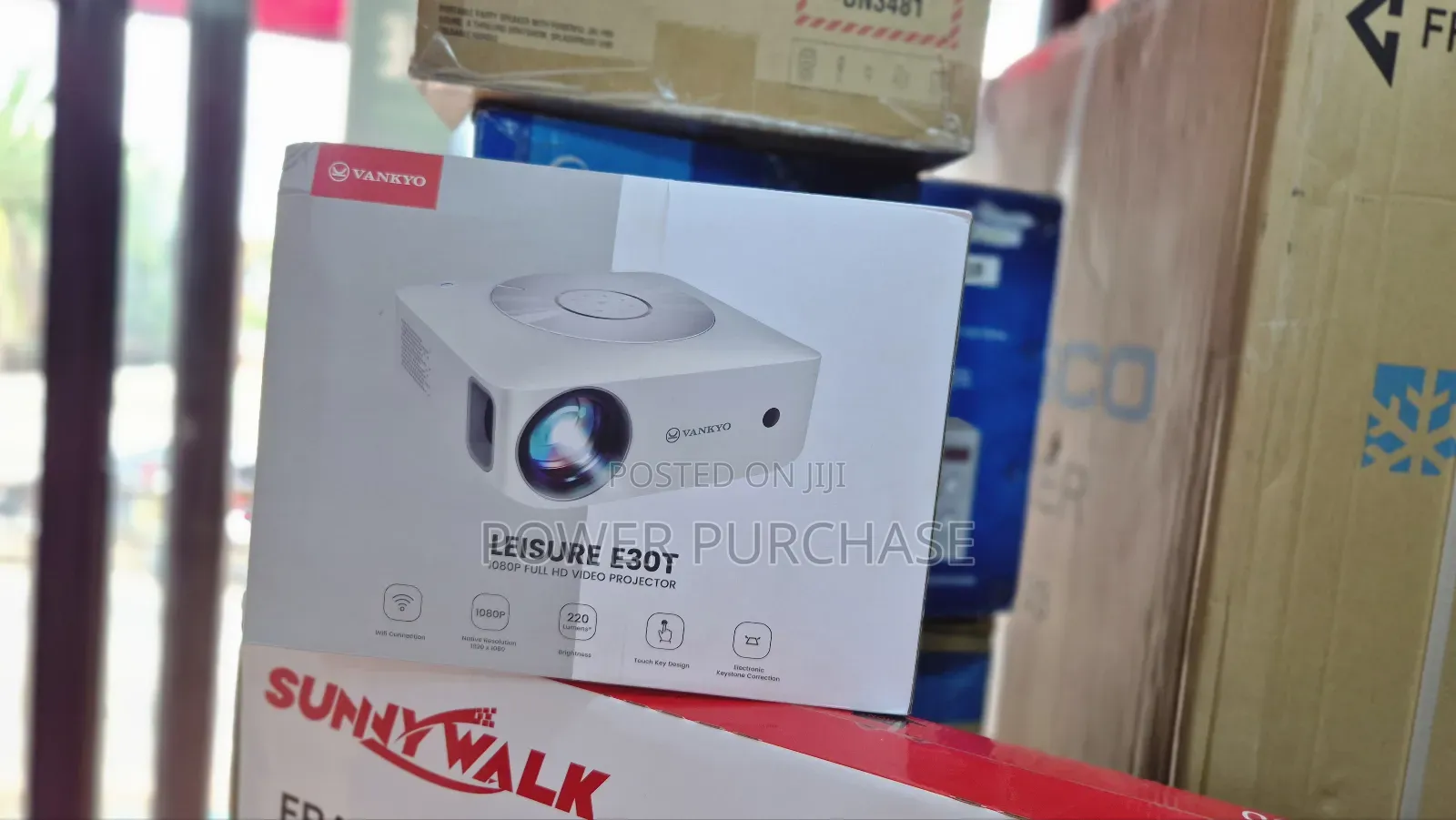 Testifying Vankyo Projector E30bt