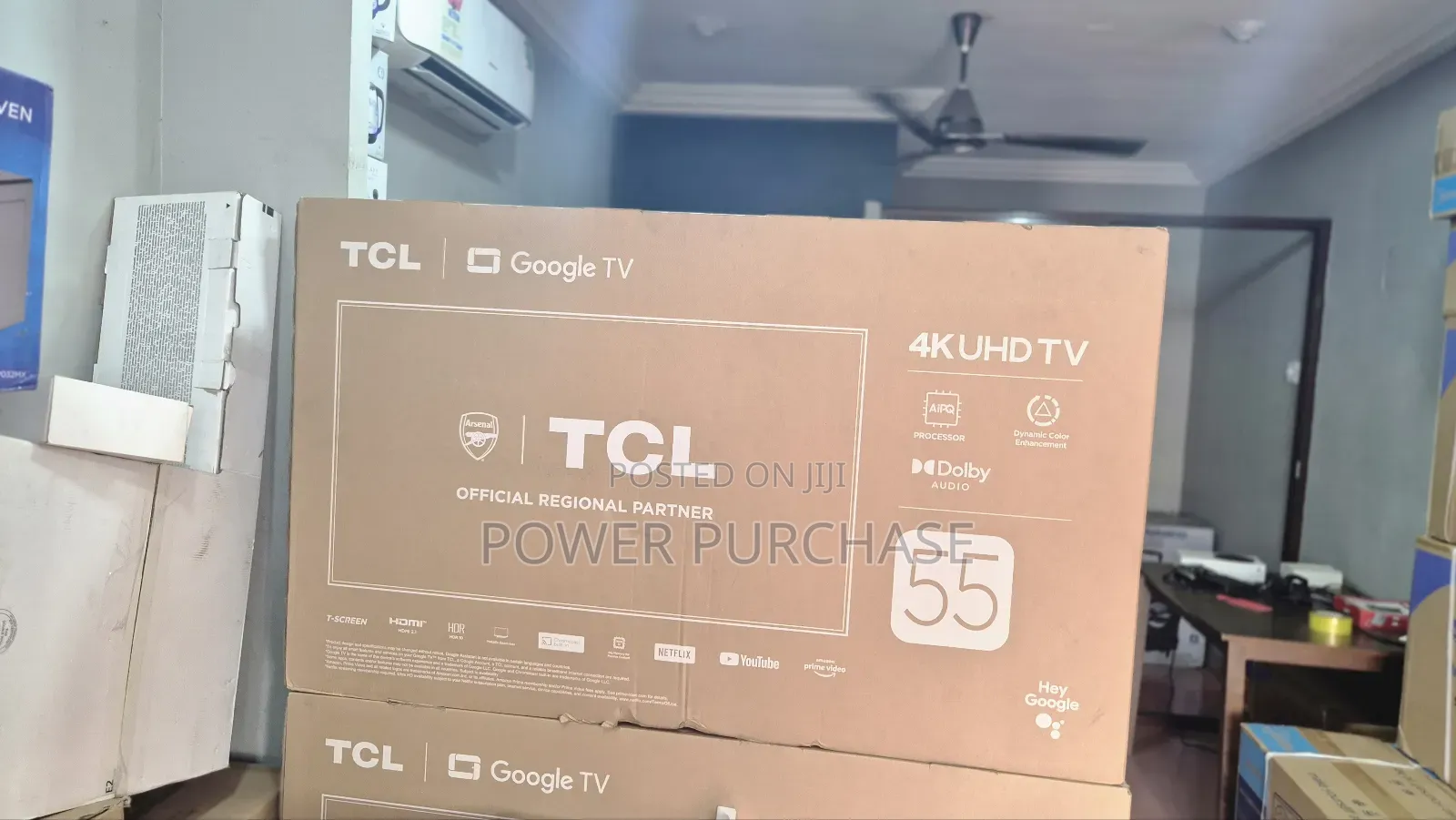 Resplendent TCL 55inches Led Television 55p635