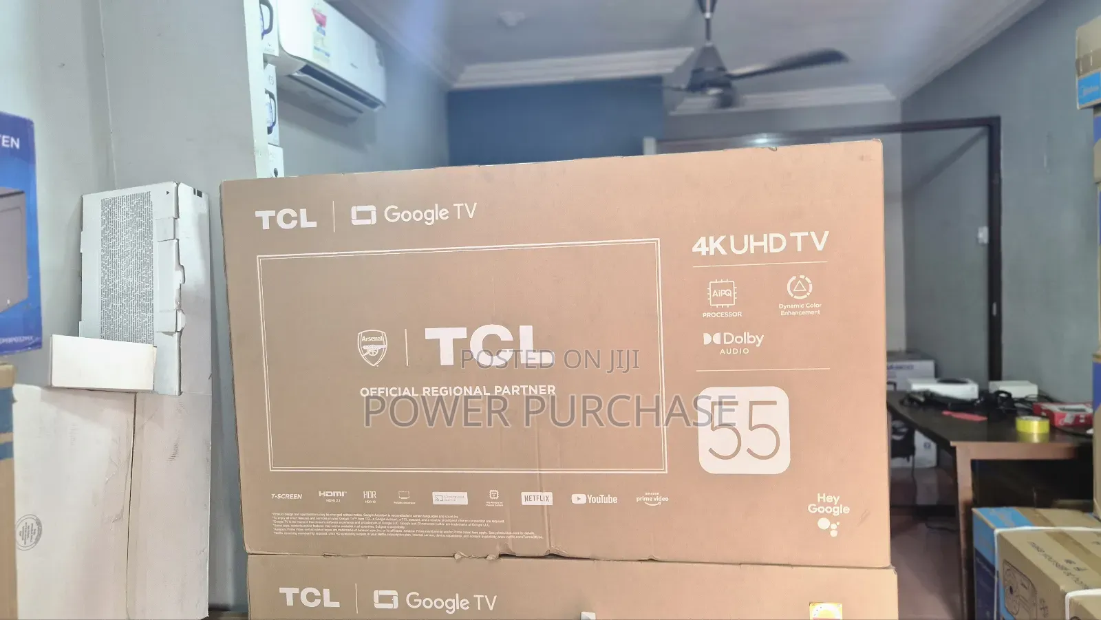 Resplendent TCL 55inches Led Television 55p635