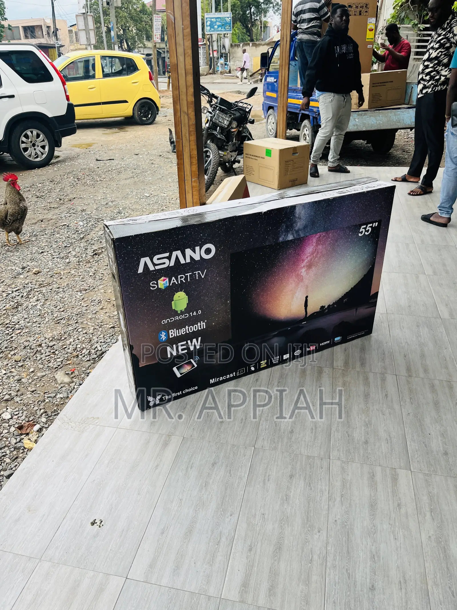 Check Out Original Asano 55” Uhd Smart Television.