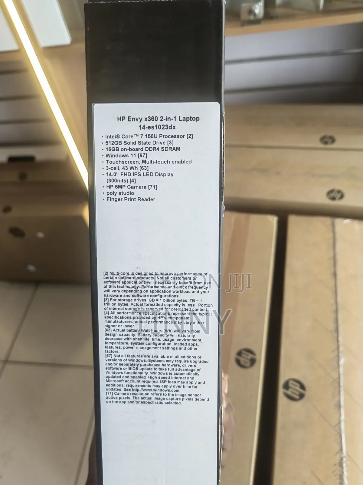New Laptop HP Envy X360 16GB Intel Core I7 SSD 512GB